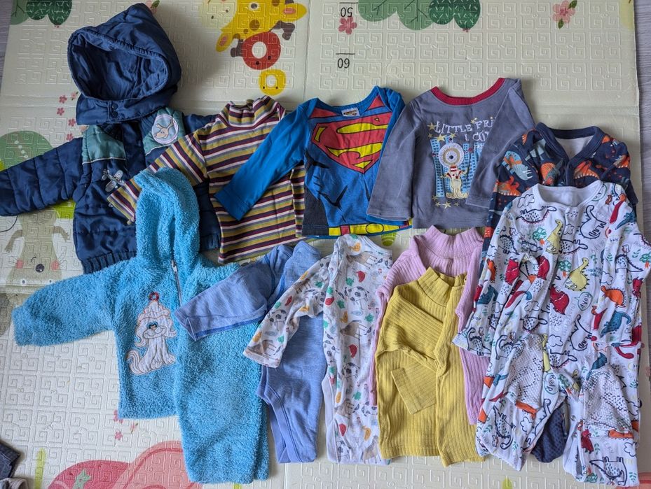 Лот Дитячого одяг на хлопчика 9-12 міс.