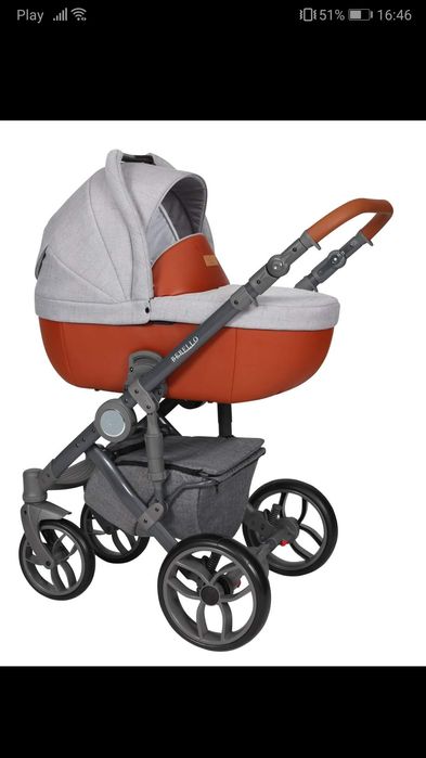 Wozek bebello baby merc z FOTELIKiEM