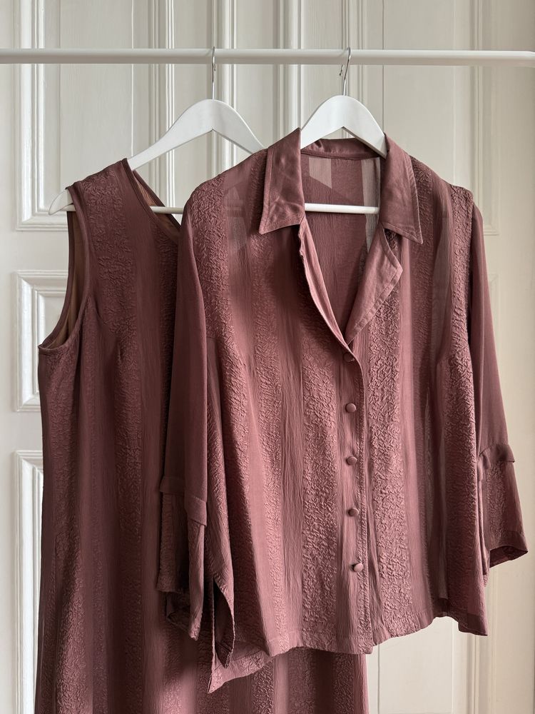 Vintage Fani Silk Set - komplet z jedwabiu