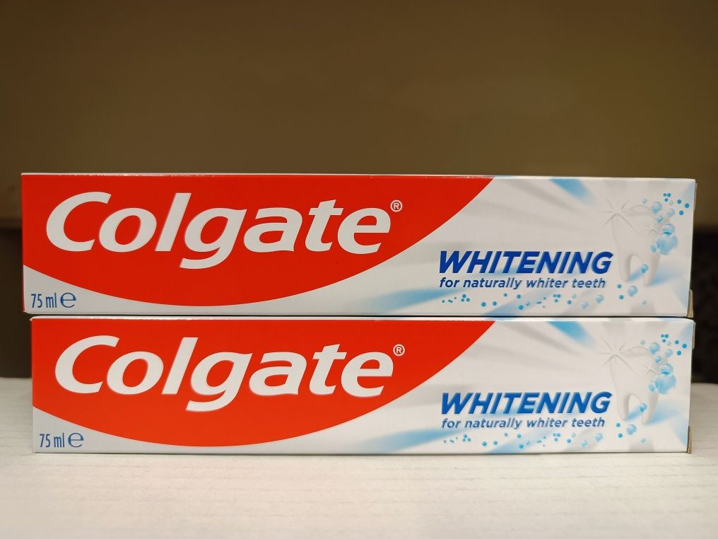 Zestaw 2 past do zębów Colgate Whitening