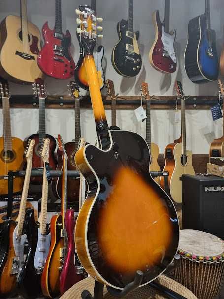 Cort Yorktown Tab gitara elektryczna typu Hollow Body + pokrowiec