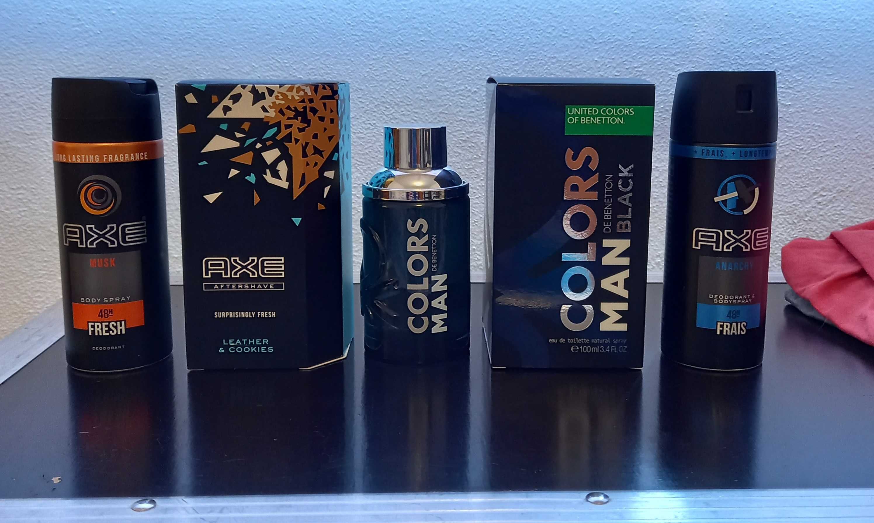 3 perfumes Axe + outros - ORIGINAIS - verão