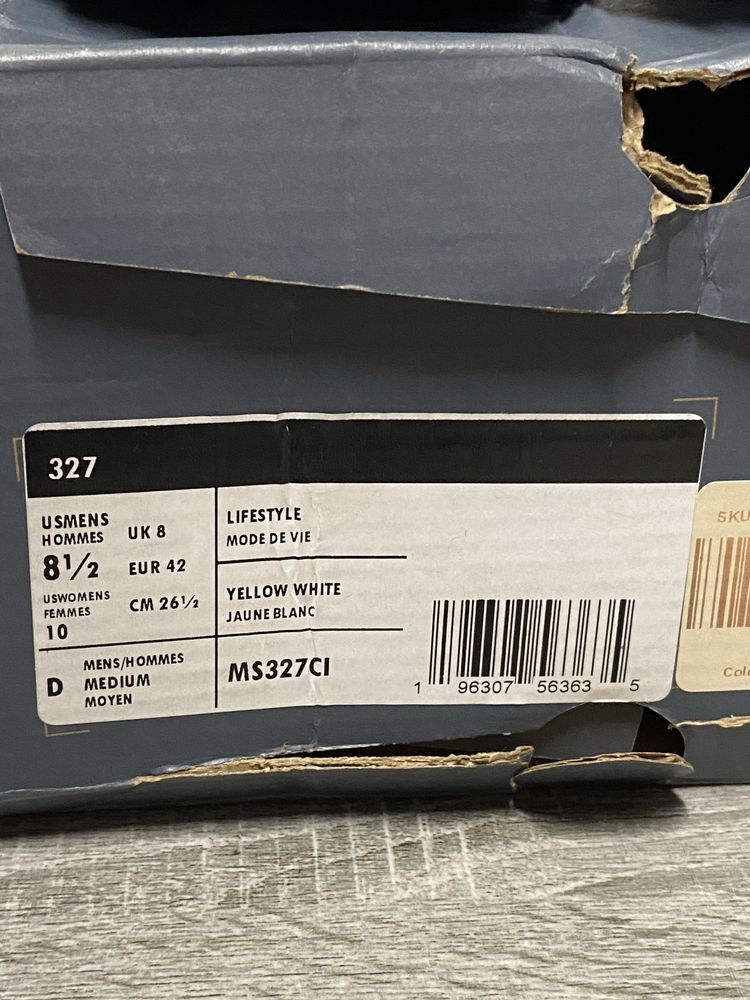 Кросівки чоловічі New Balance 327, 42 Оригінал