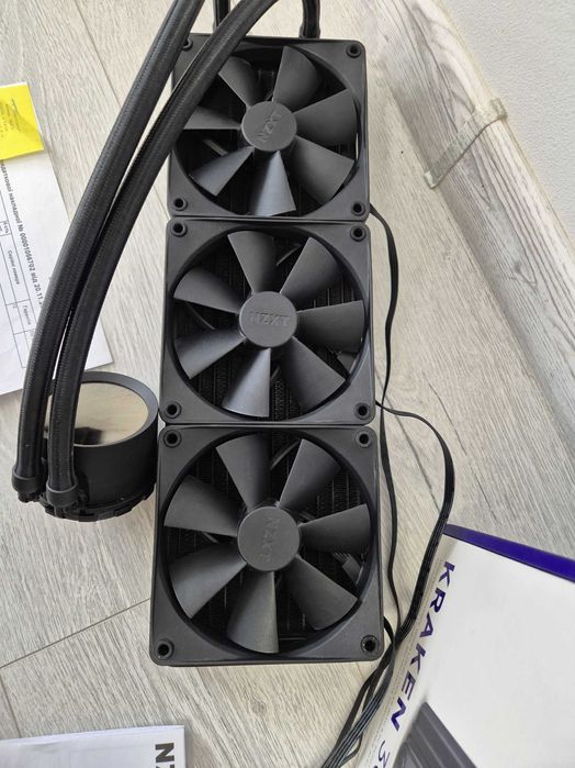 гарантія 4роки ТОП водяне охолодження 360mm з екраном NZXT Kraken 360
