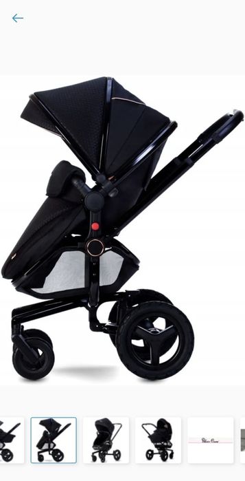 Wózek 2w1 Silver cross surf + fotelik cybex