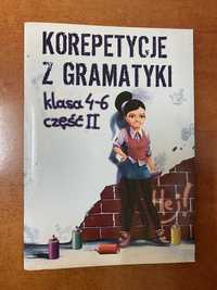 Książka - Korepetycje z gramatyki klasa 4-6 cz.2