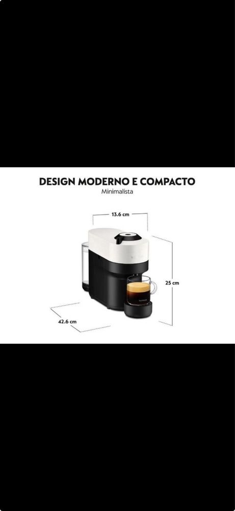 [Nova] Máquina Café Nespresso Vertuo Pro