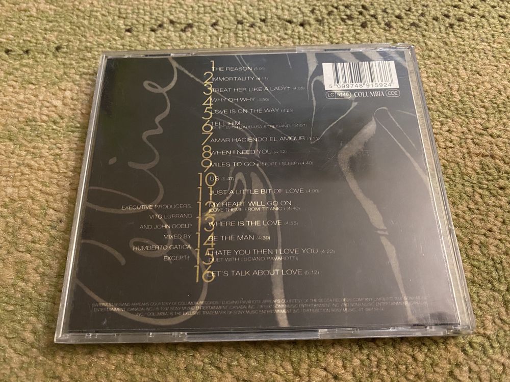 Celine Dion, płyta CD