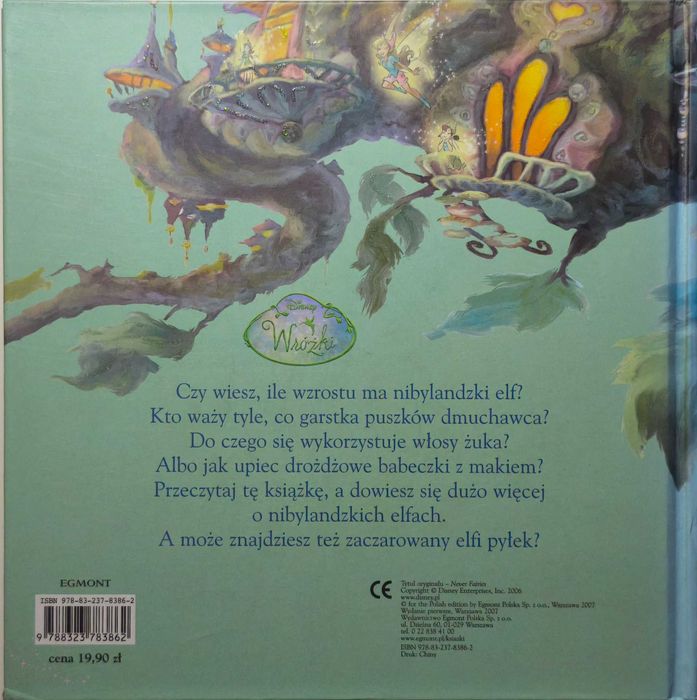 Disney Wróżki. Elfy z Nibylandii