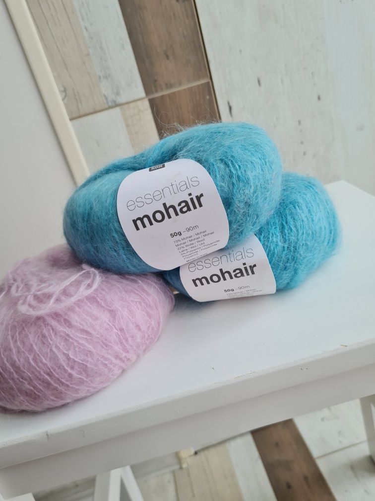 Продам оригинальную итальянскую пряжу Rico Essentials Mohair