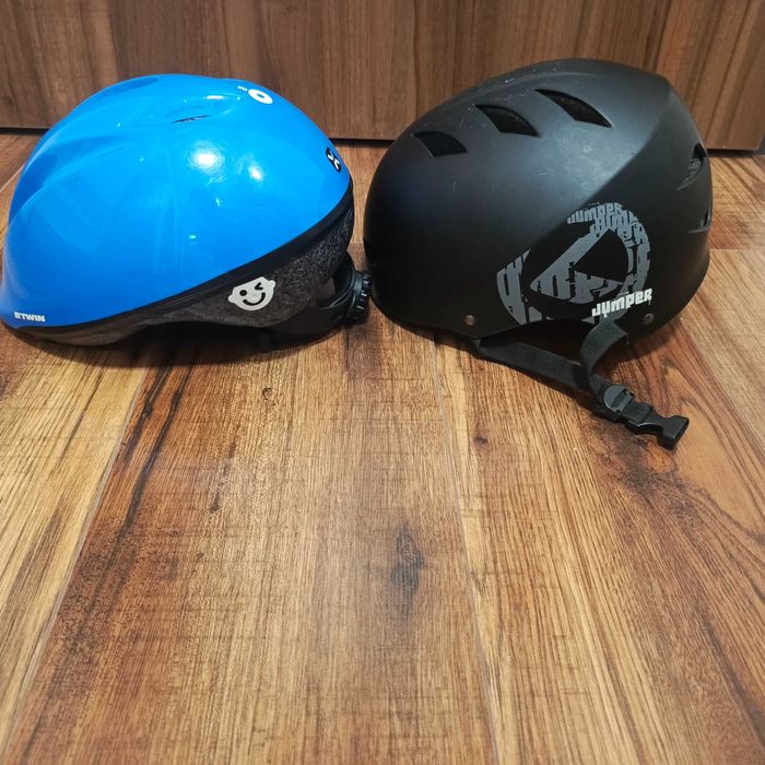 Dwa kaski rowerowe r.S/M 55-58cm