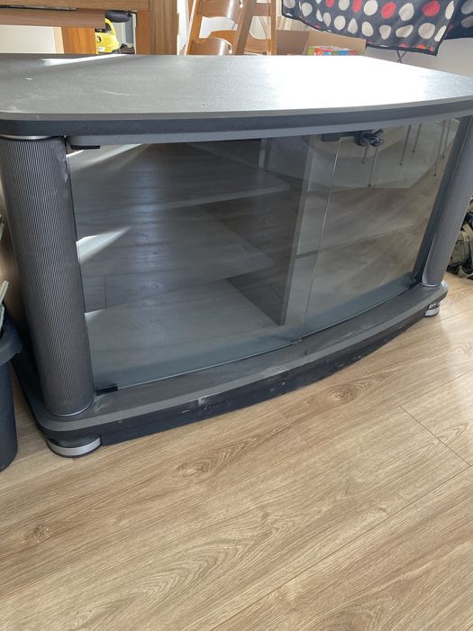 Szafka pod TV szklo, drzwi, melody