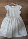 Sukienka sukieneczka dla dzieeczynki r 140 beż jasna Handmade oryginal
