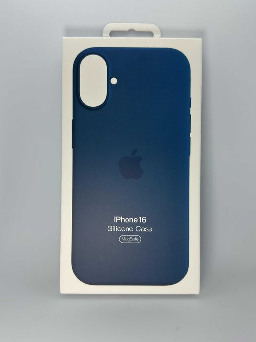 Capa Apple para Iphone 16 - Azul Denim - Novo - Embalado