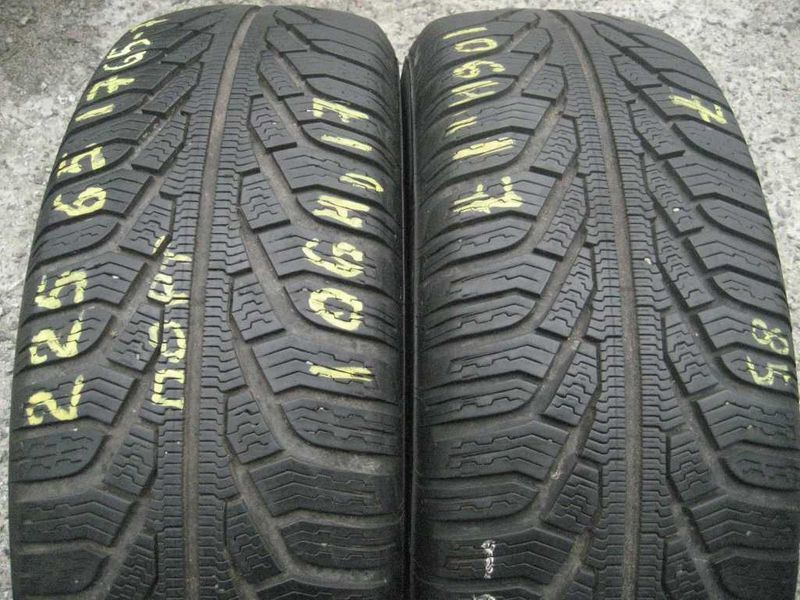225/65 R17 106H XL Uniroyal MSPlus77 зима 2 штуки протектор 6.5-7мм