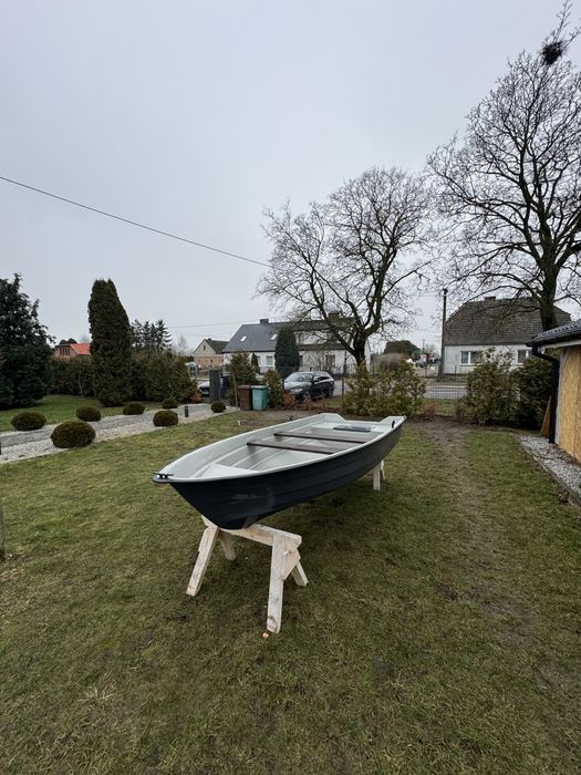 Wiosłowa wędkarska łódka 380cm x150cm 4 osobowa lodka łódź łodzie