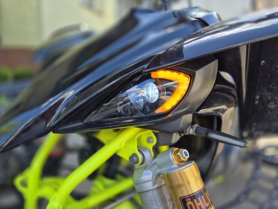 Reflektory przednia lampa LED kierunki DRL Yamaha Raptor 700 YFZ 450