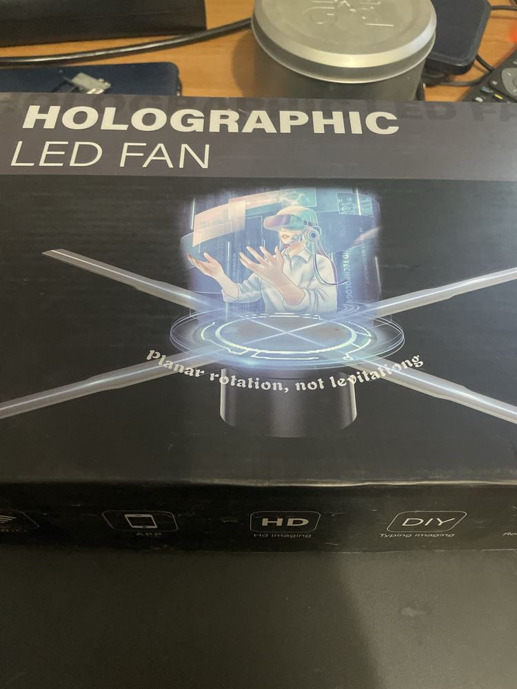 Projektor led fan 50 cm
