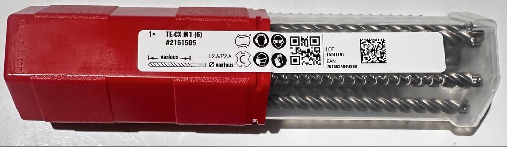 Zestaw wierteł Hilti SDS