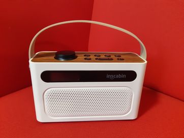 Radio DAB FM przenośne na baterie, głośnik Bluetooth/USB/