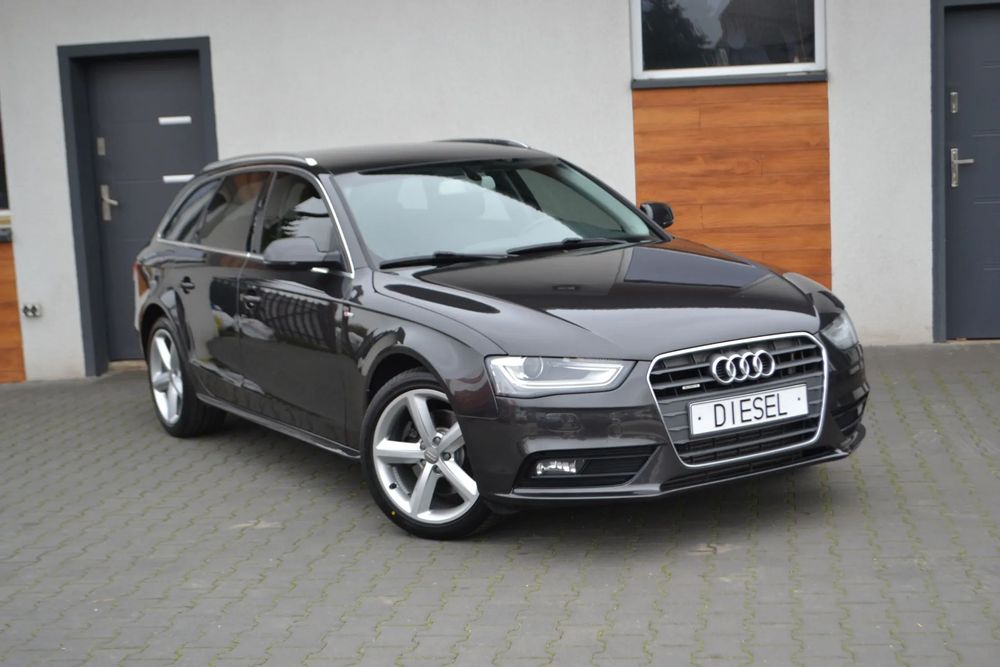 Audi A4 2.0TDI Quattro Xenon Ledy Alkantara Nowe Opony Tarcze !Zadbana!