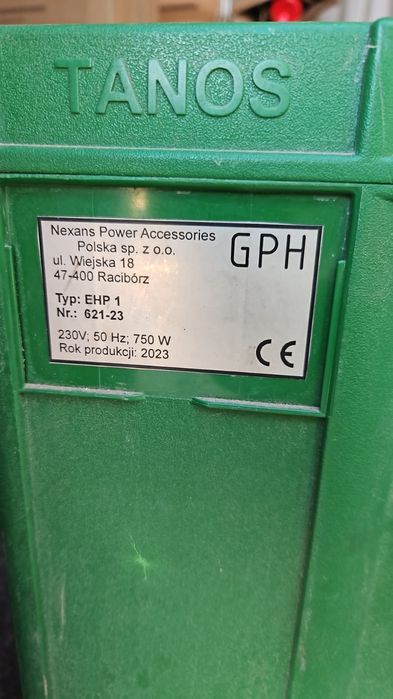 Praska hydrauliczna Nexans GPH  EHP1  pompa + głowica + matryca 400 mm