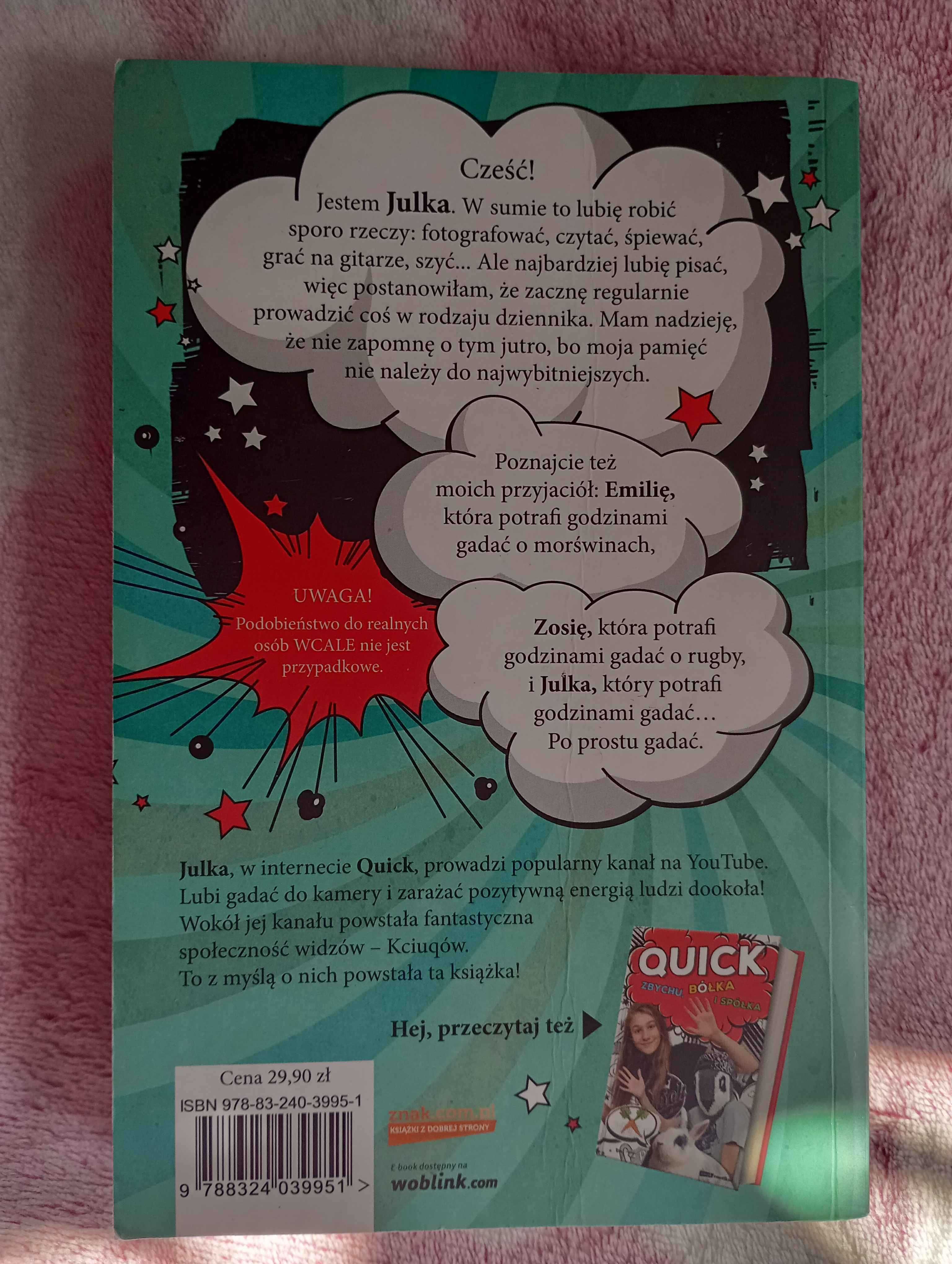 Tak jakby dziennik Julka Quick