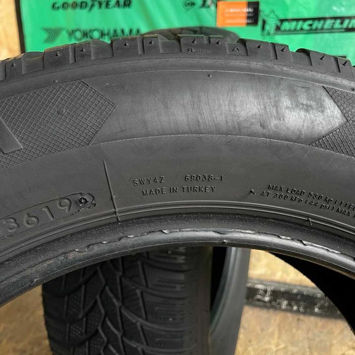 185/65 R14 Lassa Snoways 4 (Шини б/у зима пара склад резини)