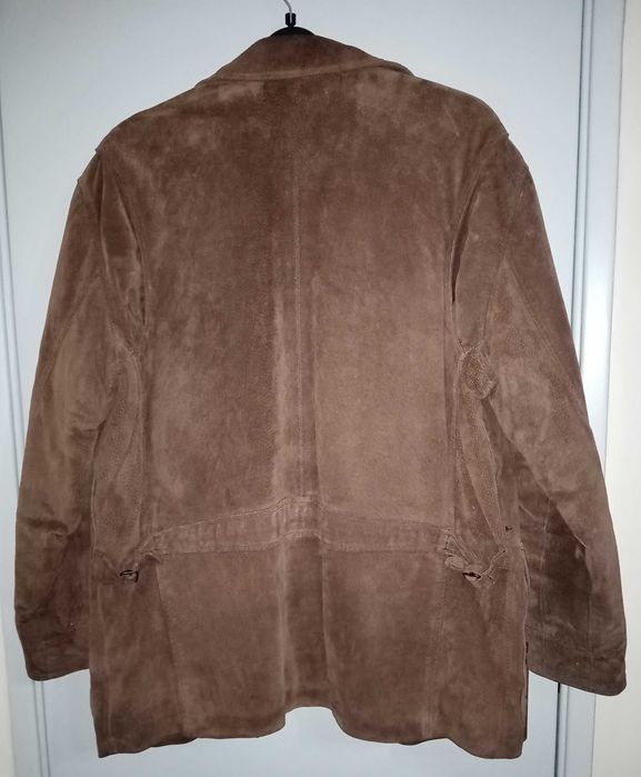 Casaco de homem em pele genuína