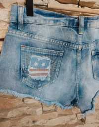 Spodenki szorty jeansowe Denim & Co. r. 36 S