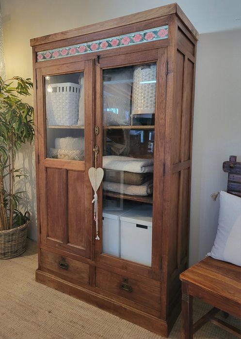 armario, louceiro, vitrine, cristaleira, aparador, indiano, rustico