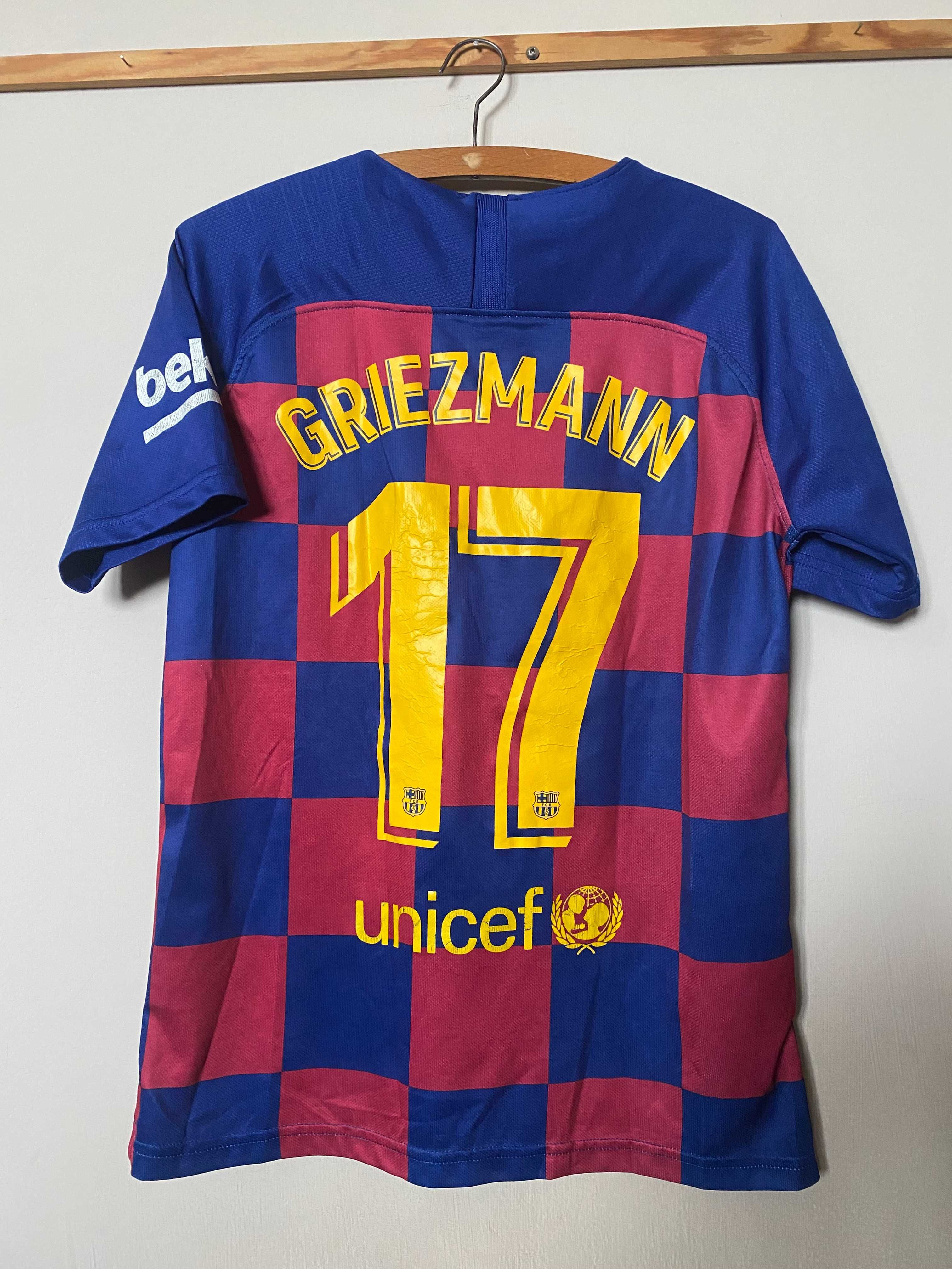 F.C. BARCELONA nr 17 GRIEZMANN - Nike - S/M - 2019 - 2020 - UNIKAT