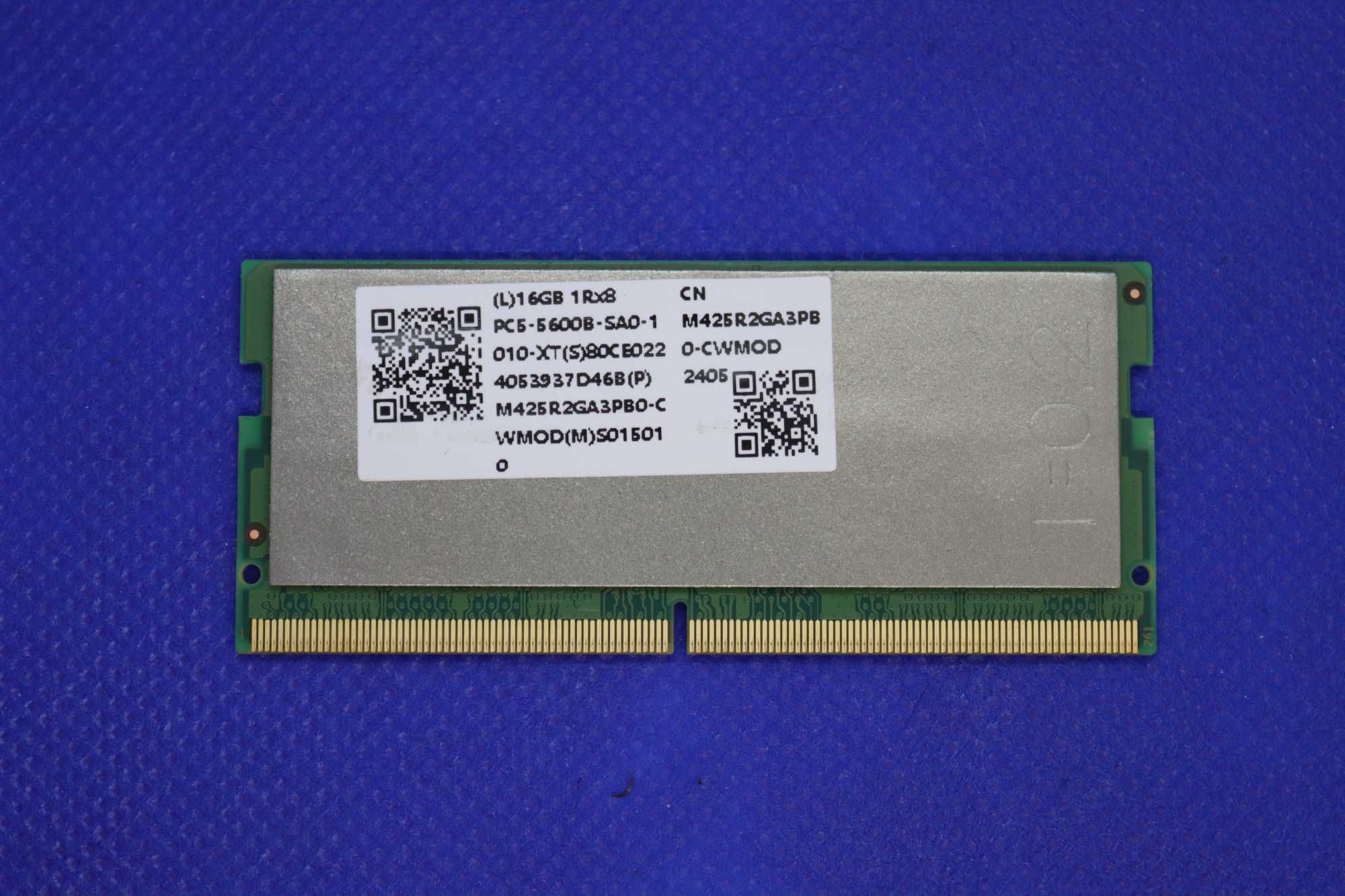 Pamięć RAM DDR5 5600 MHz z laptopa ASUS TUF F16
