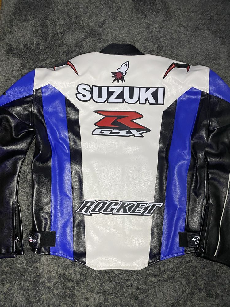 Casaco cabedal Suzuki GSXR (envio a cobrança)