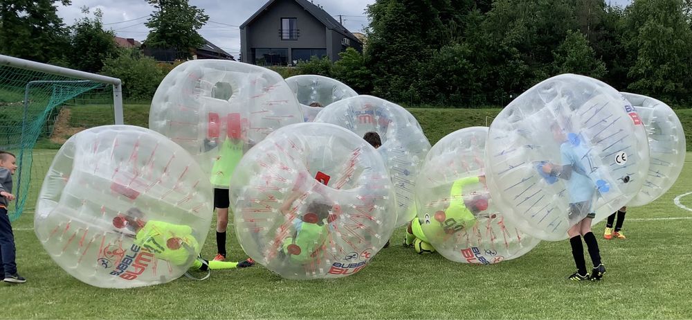 BubbleBum Bubble Football & Archery Tag Bumper Ball Dmuchańce