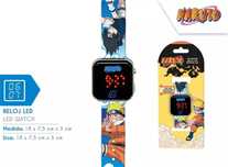Zegarek LED z kalendarzem Naruto NA00001. Kids Euroswan. Nowy Produkt