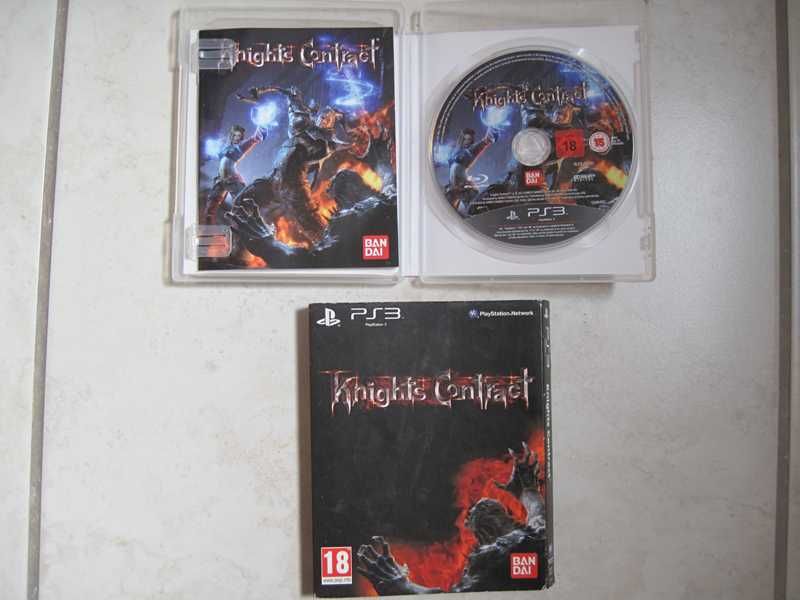 Knights Contract PS3 Completo 2011 (dupla caixa e manual)