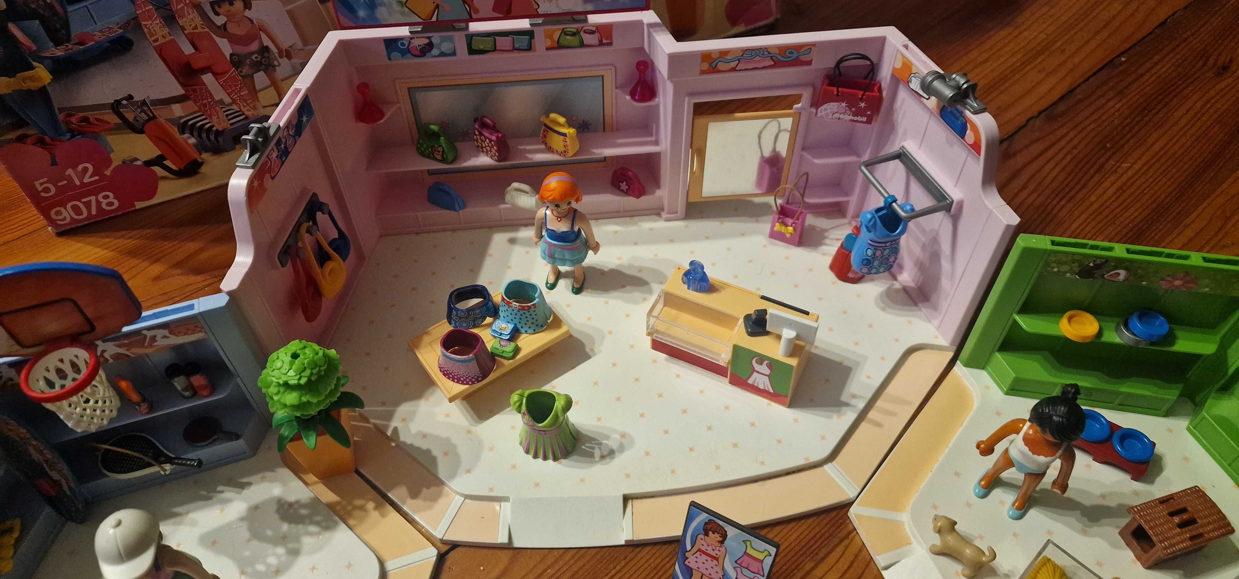 Playmobil centrum handlowe pasaz handlowy dom handlowy 9078