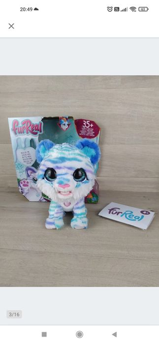 Hasbro Fur Real Friends North Tygrysek szablozębny

Powystawowy.

Spra