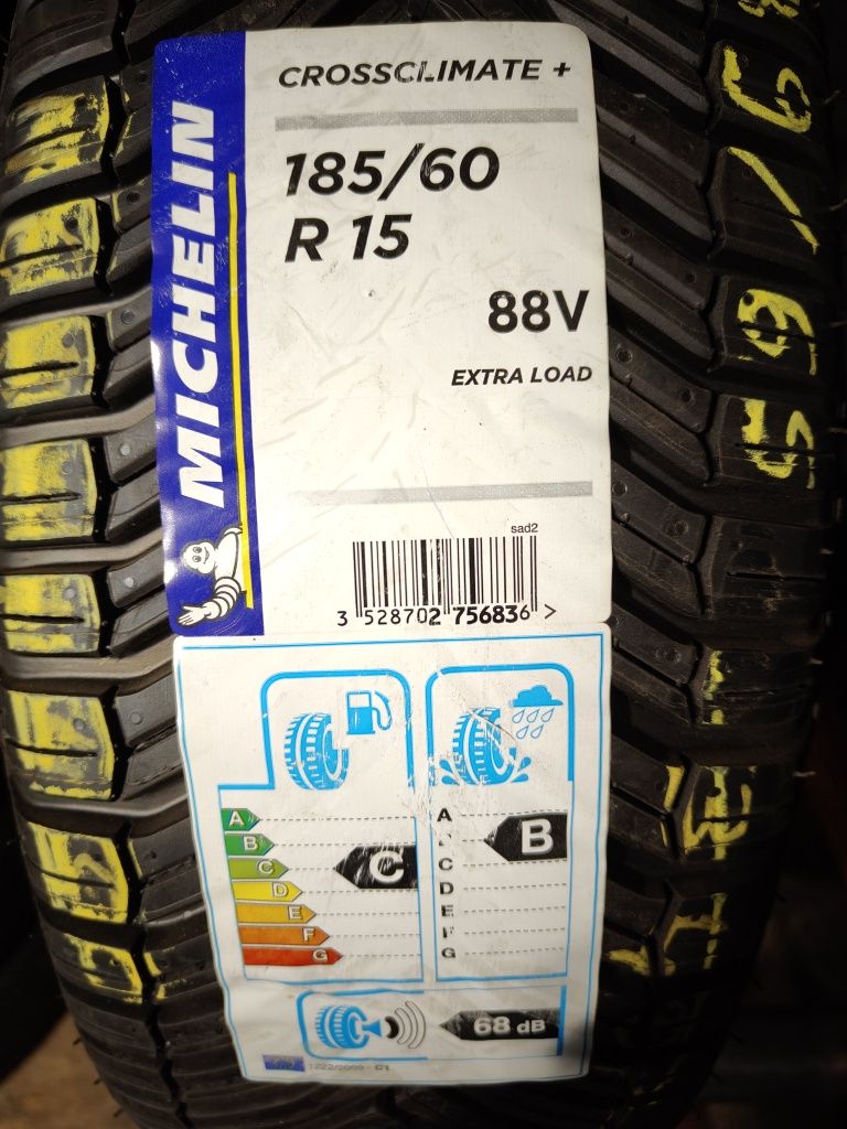 185/60R15 88 V Michelin CrossClimate+ Nowa Zima     N39/S6
