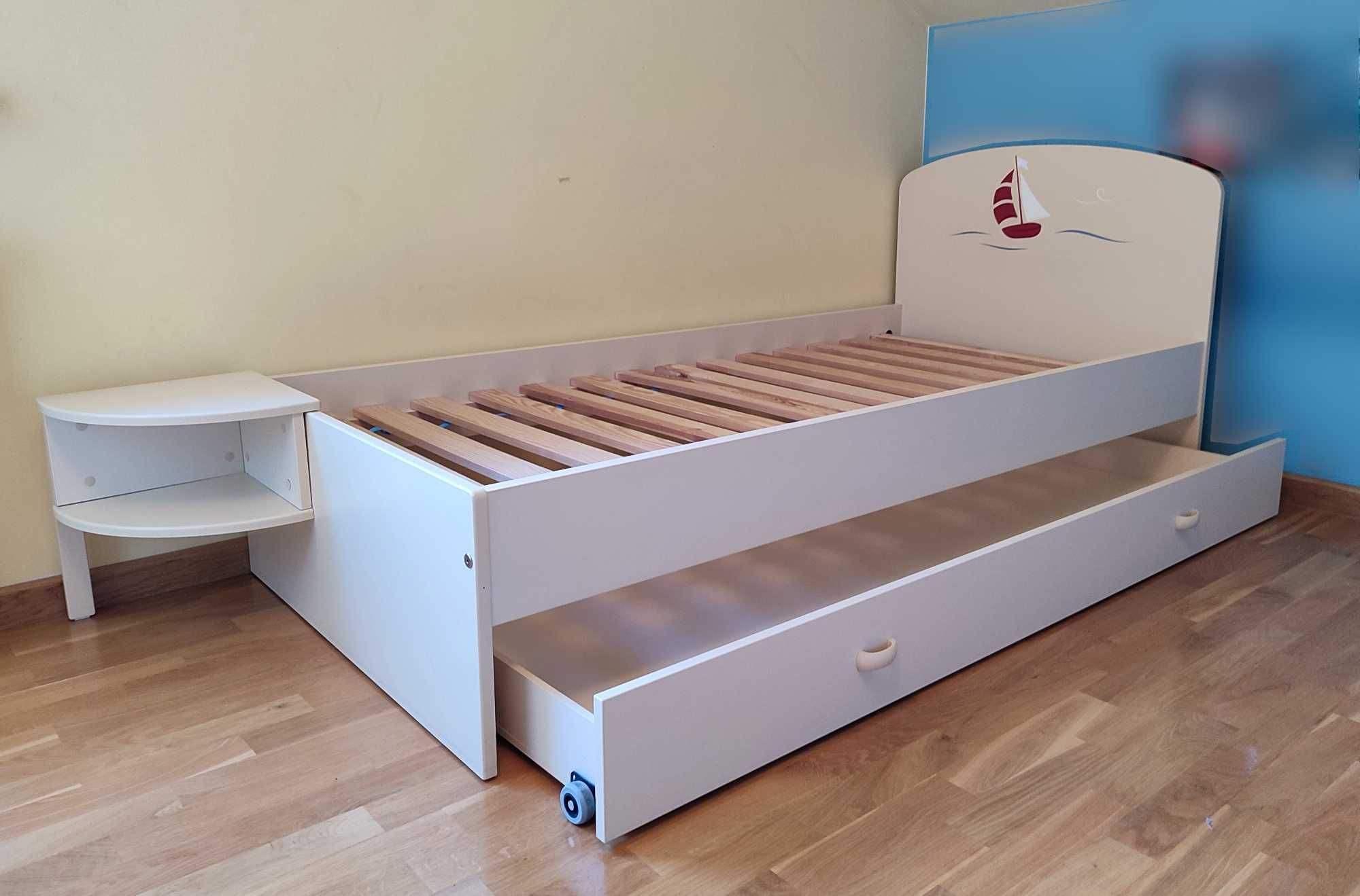Łóżko dziecięce firmy MEBLIK kolekcja Podróżnik