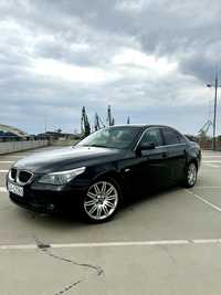 BMW seria 5 E60 520d 2006 2.0 163km diesel czarny/black felgi 18 cali