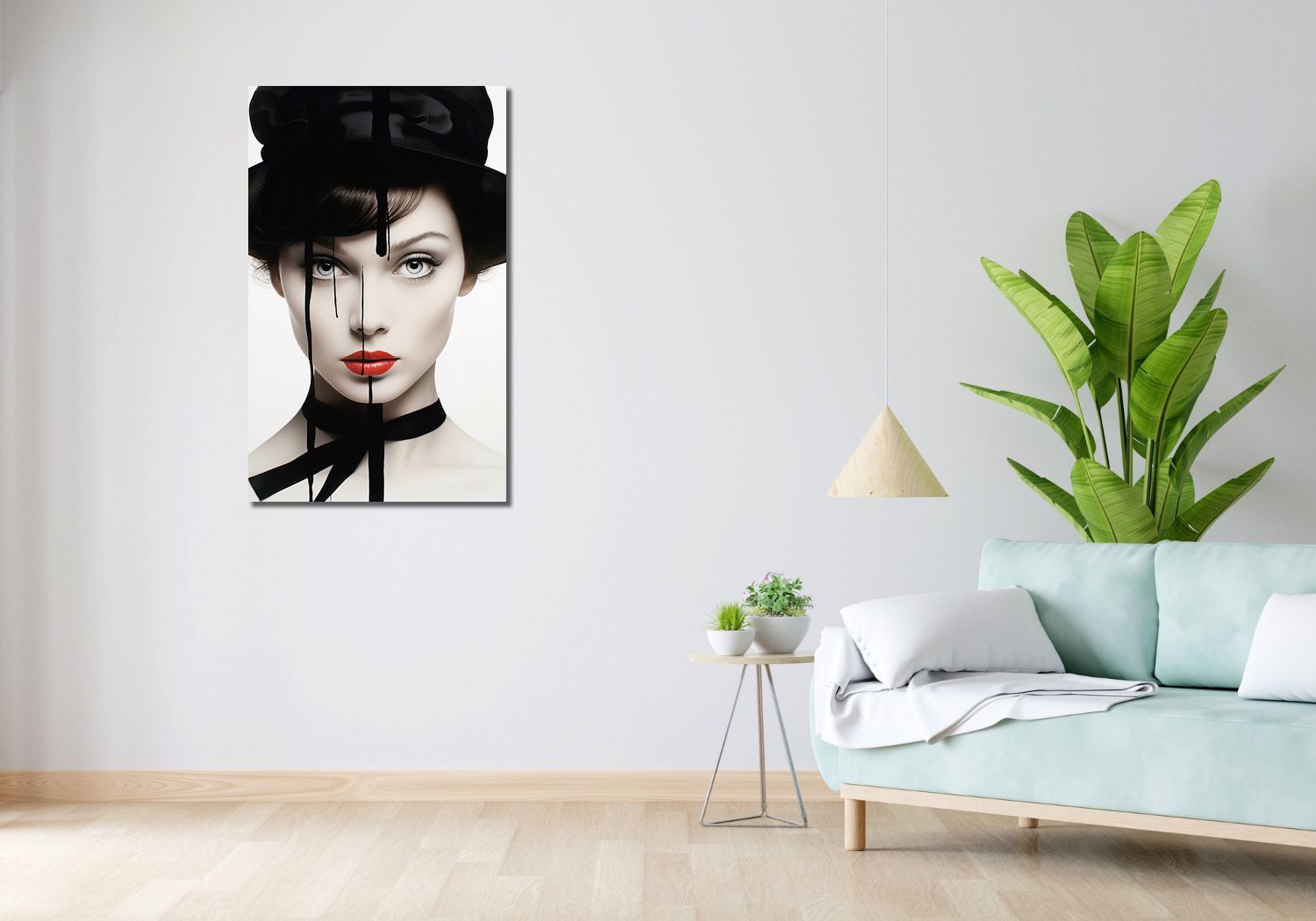 Obraz 60x100cm Atramentowa Aura