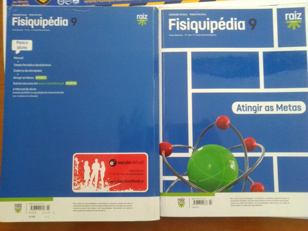 Manual + caderno de atividades, Fisiquipédia 9