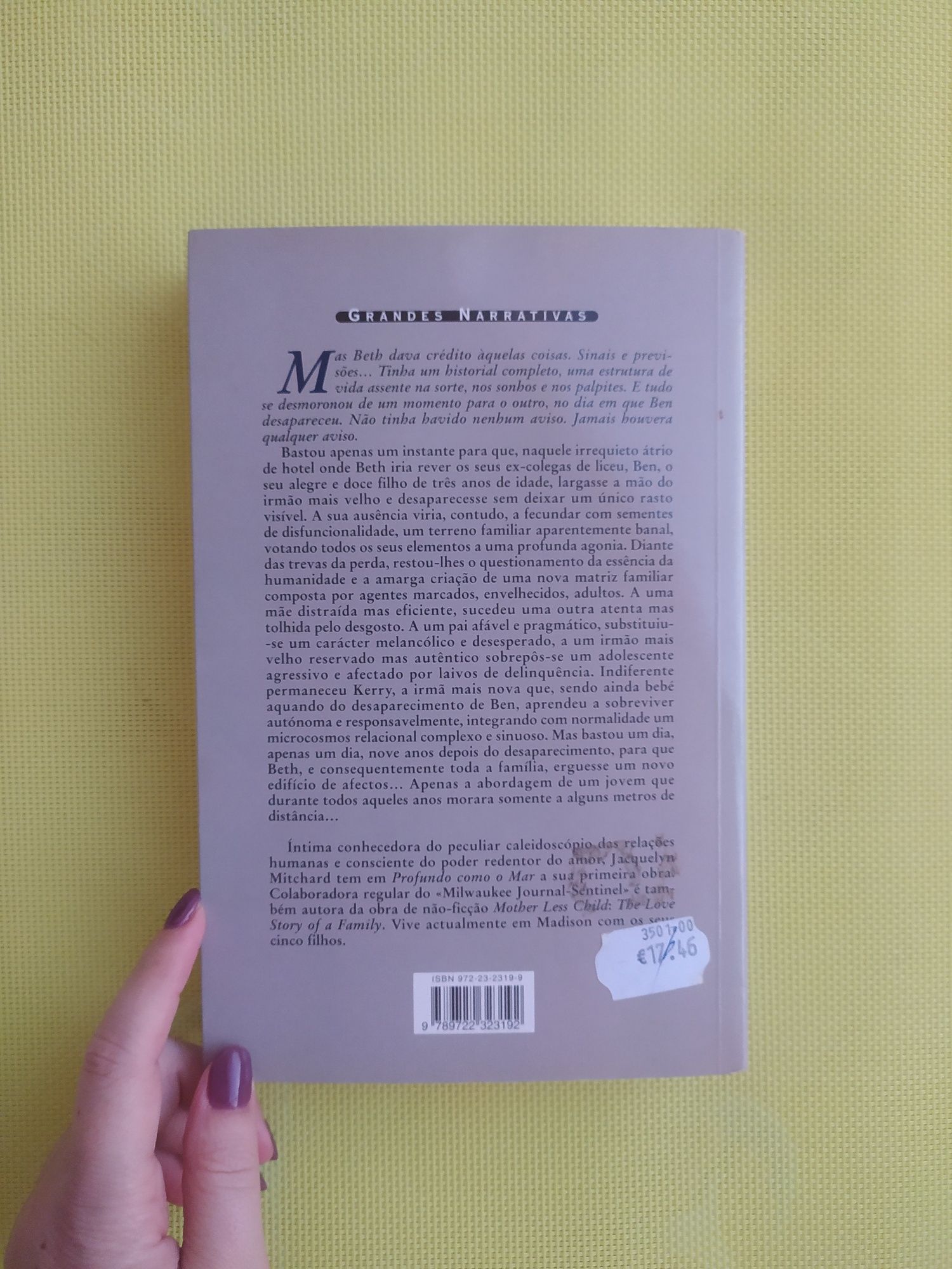 Profundo como o mar (Portes Grátis)