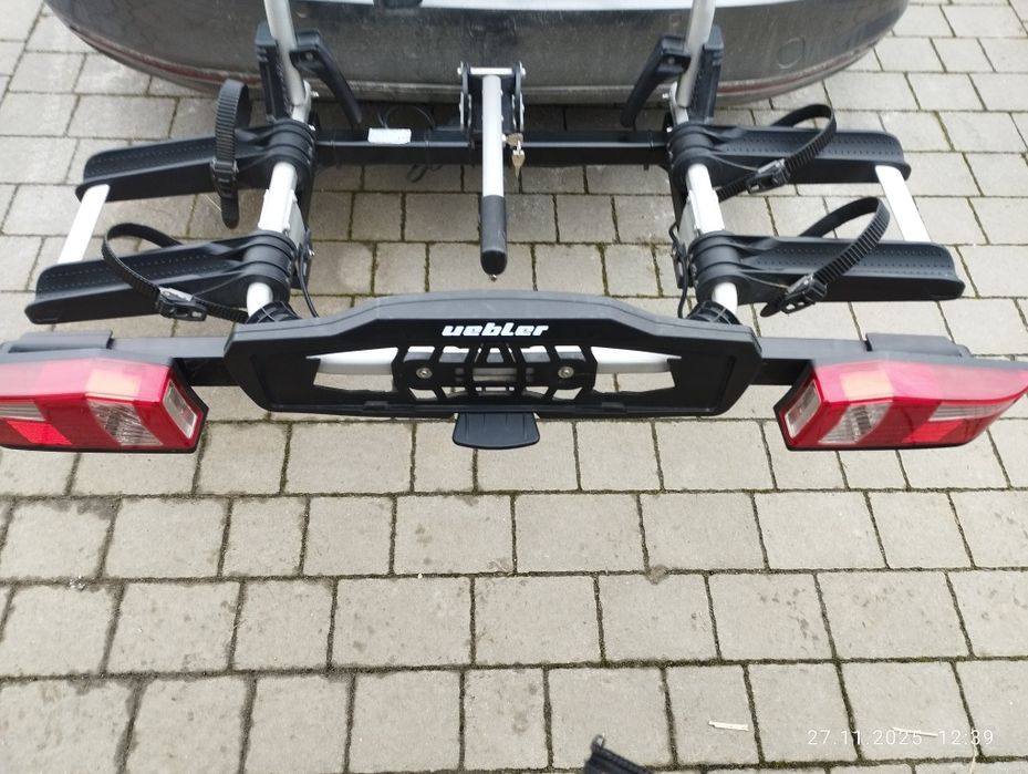 Bagażnik na 2 rowery UEBLER X21S,60 kg .e-Bike ,uchylny,składany