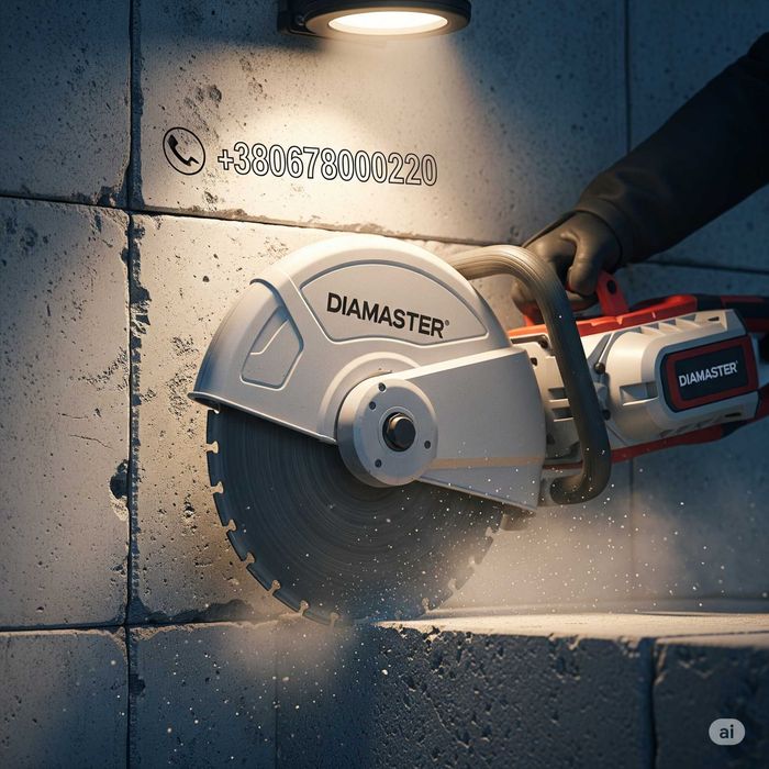 Алмазная резка бетона.