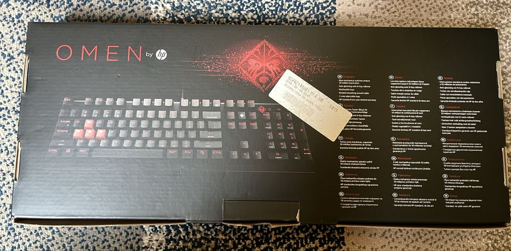 Klawiatura mechaniczna HP OMEN 1100