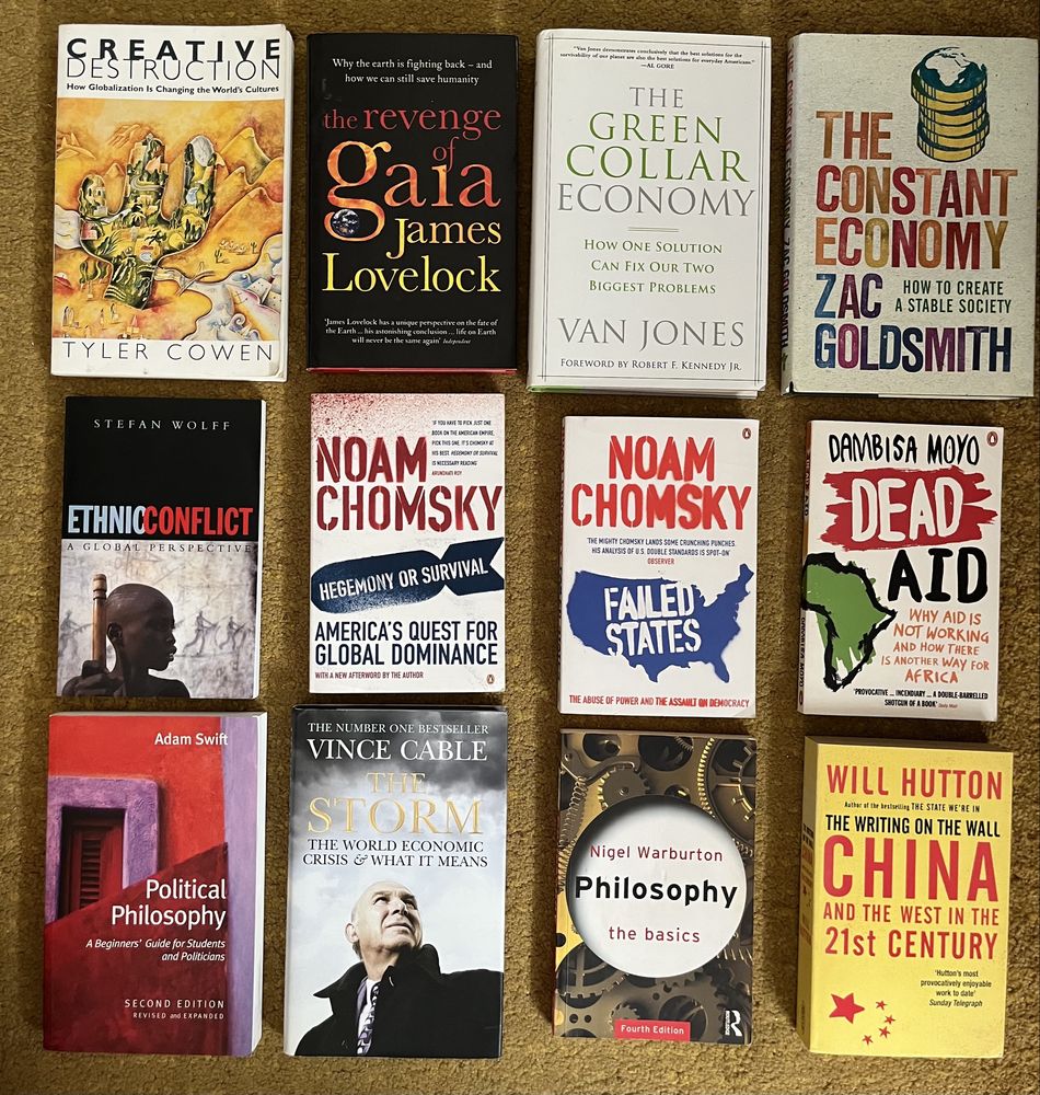 Livros Técnicos Philosphy, Economics, Politics, History etc