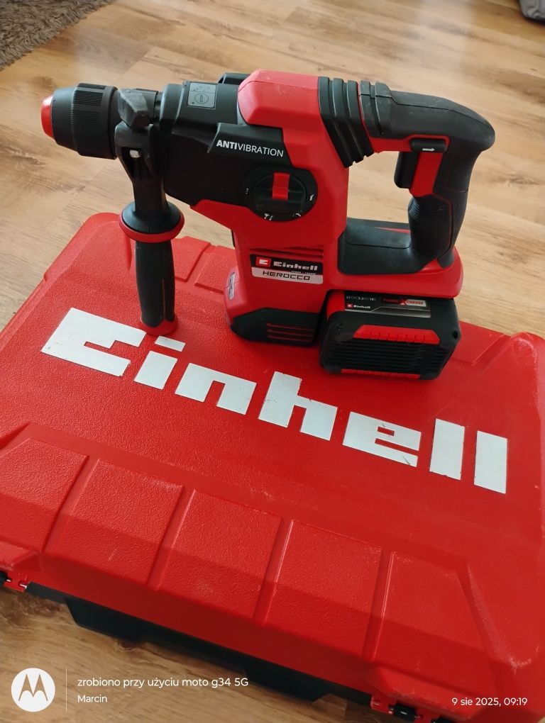 Młotowiertarka akumulatorowa EINHELL HEROCCO 38/28 3,2J 1100W SDS Plus